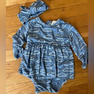 Spearmint Love Baby Dress & Matching Headband